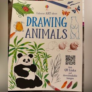 Usborne Art Ideas Drawing Animals Book -never used